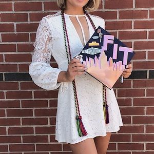 White Lace/Crochet Dress